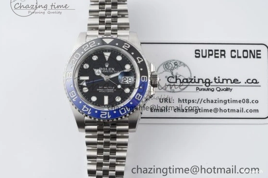 BLNR Jubilee Best Edition 126710 K3285 Factory SS CHS KING GMT II 904L Master Bracelet on 1:1 0105